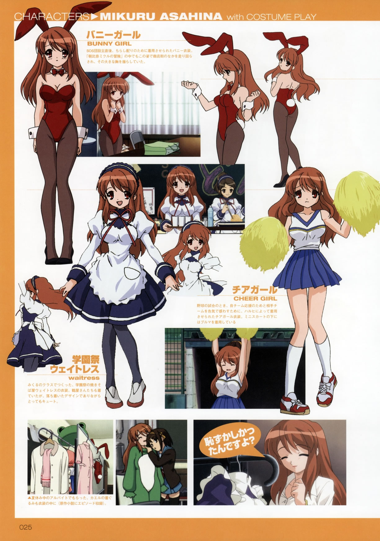 Artwork Suzumiya Haruhi Fanbook