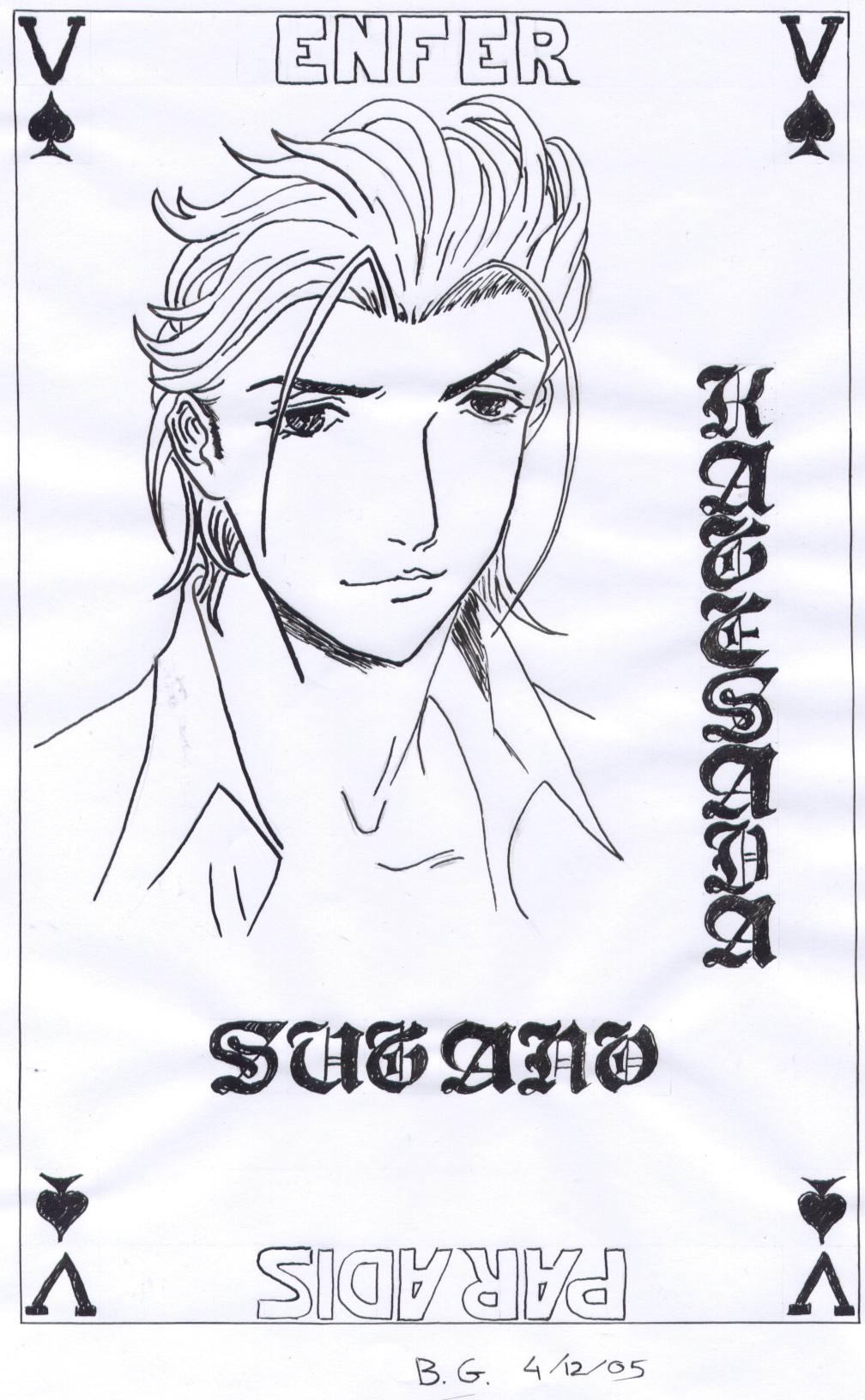 Fan-Art Tenjou Tenge par ceno